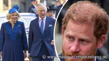 Nun also doch: Prinz Harry bei Krönung von König Charles III. dabei