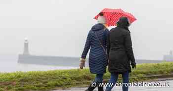 Hour-by-hour Met Office forecast shows more rain on Thursday and Friday across North East