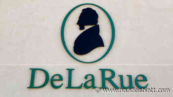 Chart des Tages: Gewinnwarnung lässt Aktie von De La Rue drastisch einbrechen