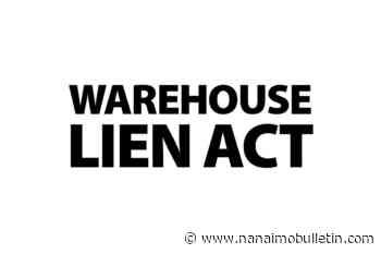 Warehouseman’s Lien Act – AA Mini Storage