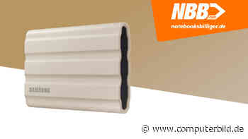 Externe SSD: Samsung T7 mit 1 TB für rund 93 Euro
