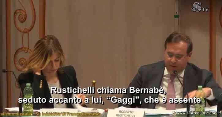 Senato, gaffe di Rustichelli (Agcm): chiama Bernabè “Gaggi” (che non c’è)