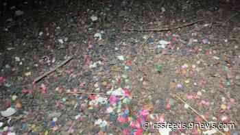 Glitter bombs, confetti eggs litter picnic site at Jefferson County mountain park