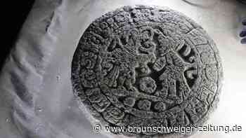 Artefakt des Maya-Ballspiels in Ruinenstätte entdeckt
