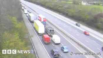 Woman killed in M40 multi-vehicle crash