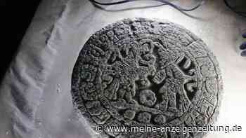 Artefakt des Maya-Ballspiels in Ruinenstätte entdeckt