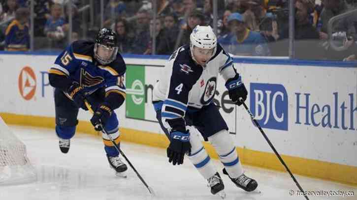 Winnipeg Jets defenceman Neal Pionk fined $5K for cross-checking