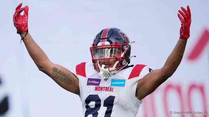 Sophomore receiver Tyson Philpot sees opportunity to excel in 2023 with Alouettes