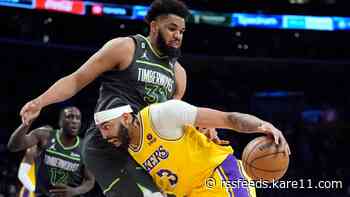 Lakers outlast Wolves 108-102 in OT, advance to face Memphis