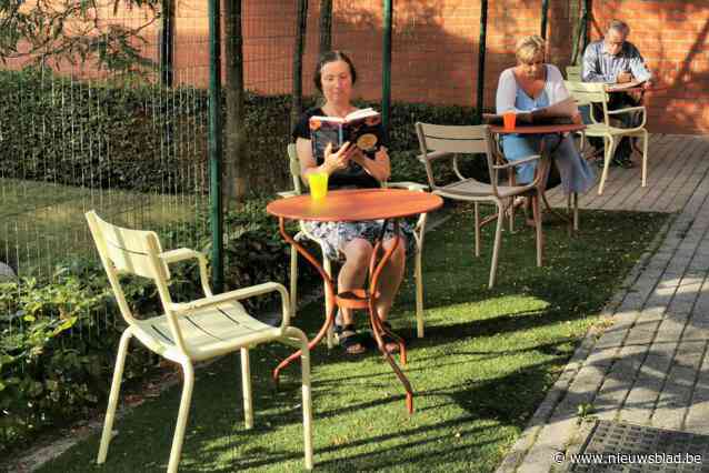 Marijn Devalck leest voor op Vlaanderenleestdag