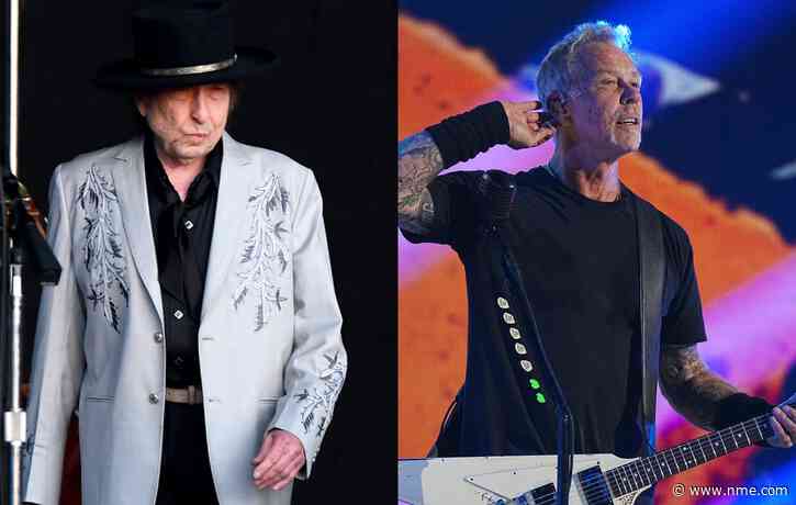 Metallica on Bob Dylan’s revelation that he’s seen them live twice