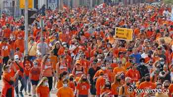 Trudeau encourages reconciliation efforts but says decision on Orange Shirt Day holiday up to provinces