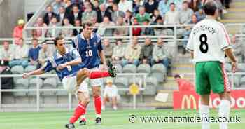 Brown Ale village, free tickets and Zinedine Zidane - When St James' Park last hosted a Euros game