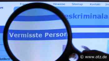 71-Jähriger aus Jena vermisst: Er soll sich in hilfloser Lage befinden