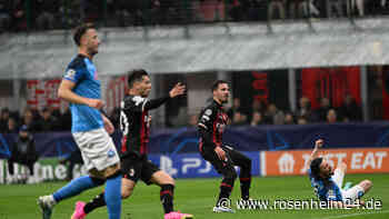 AC Mailand gewinnt beim munteren Lattenschießen – Neapel hofft auf Rückspiel und Osimhen