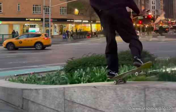 Street Skating In NYC: Walker Ryan's Nose Manual Gets Unexpected Recognition From A Stranger