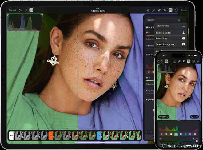 Pixelmator Photo gets AI-powered selective adjustments and a new name: Photomator
