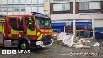 Woman seriously hurt by falling scaffolding in Fareham