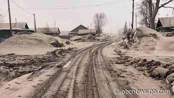 Volcano eruption in Russia's Kamchatka spews vast ash clouds