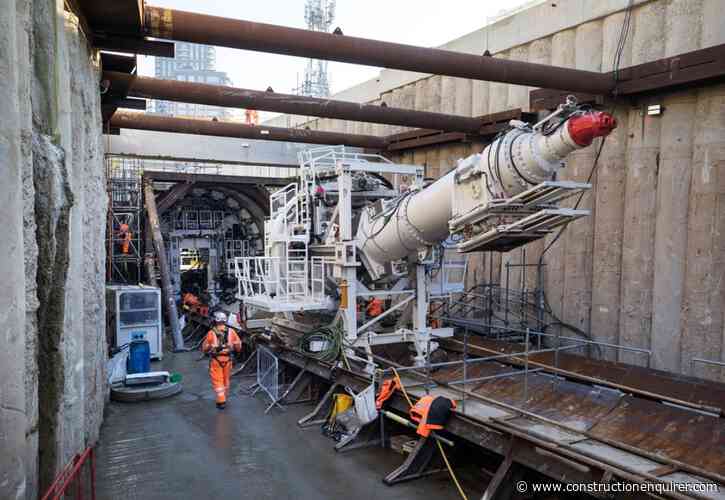 Crossrail TBM upcycled to aid HS2 main drive