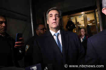 Trump sues Michael Cohen, a key witness in N.Y. criminal case, seeking $500 million