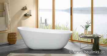 Design-Ikone im Bad - neue freistehende Badewanne Theano Curved Edition von Villeroy & Boch