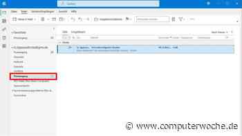 Outlook: E-Mails zeitverzögert senden