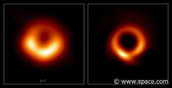 First-ever black hole image gets a sharp new AI makeover