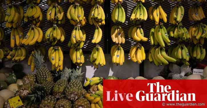 US inflation rate falls to 5.0%; BoE’s Andrew Bailey doesn’t see ‘systemic banking crisis’ – as it happened