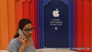 Apple verdreifacht iPhone-Produktion in Indien