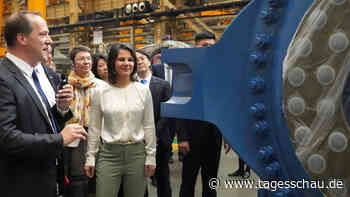 Welchen Ton schlägt Baerbock bei ihrem Besuch in China an?