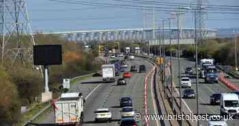 Bristol man 'caused £90,000 to four police vehicles' on M4 bridge