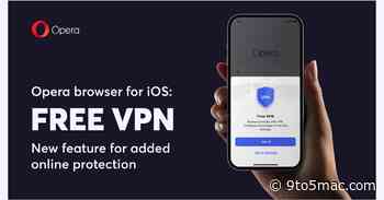 Opera on iOS rolling out free VPN for all users