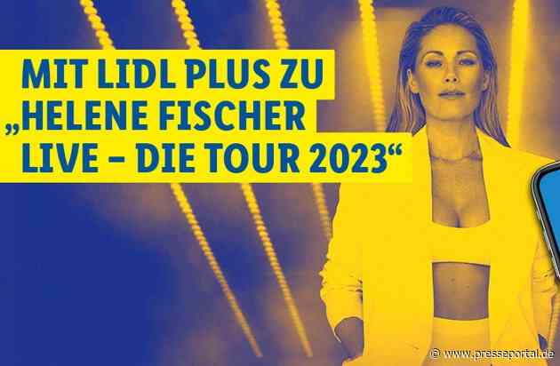 Mit Lidl Helene Fischer live erleben / Ticket-Gewinnspiel in der Lidl Plus-App für "Helene Fischer live - die Tour 2023"