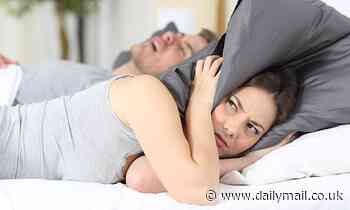 One in 10 frazzled Britons have considered leaving their partner over their SNORING, study finds