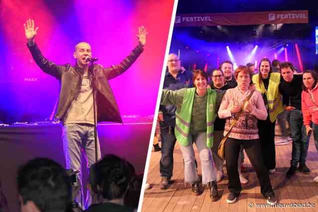 Sam Gooris laat 1.000 mensen met een beperking uit hun dak gaan op Festivel: “Dit is het dankbaarste publiek voor een artiest”