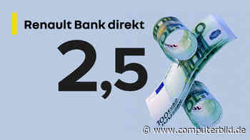 Renault Bank zahlt mehr Zinsen aufs Tagesgeld