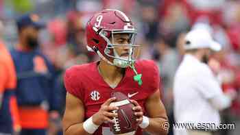 Bryce Young emerges as betting favorite for No. 1 pick in 2023 NFL Draft