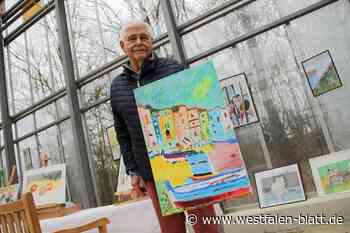 Bad Oeynhausen: Für Horst-Werner Böckstiegel sind Farben das A und O