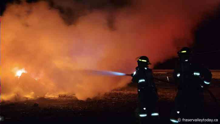 Hope Fire Dept. extinguishes suspicious RV fire on Othello Rd.