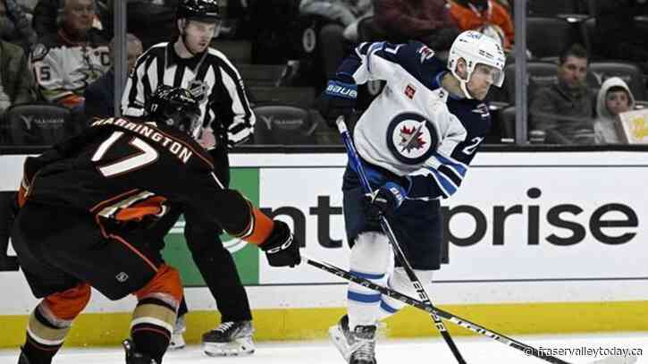 Winnipeg Jets’ Nikolaj Ehlers out for regular-season finale with upper-body injury