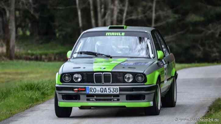 Team Haagn/Fellermair mit Zielankunft auf dem Podest