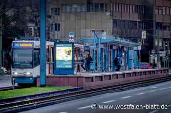 Große Gleisarbeiten an der Stadtbahn in Bielefeld