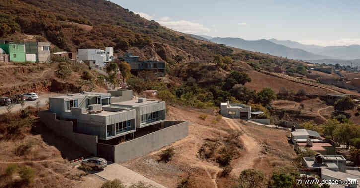 Espacio 18 Arquitectura cantilevers a sculptural concrete house in Oaxaca