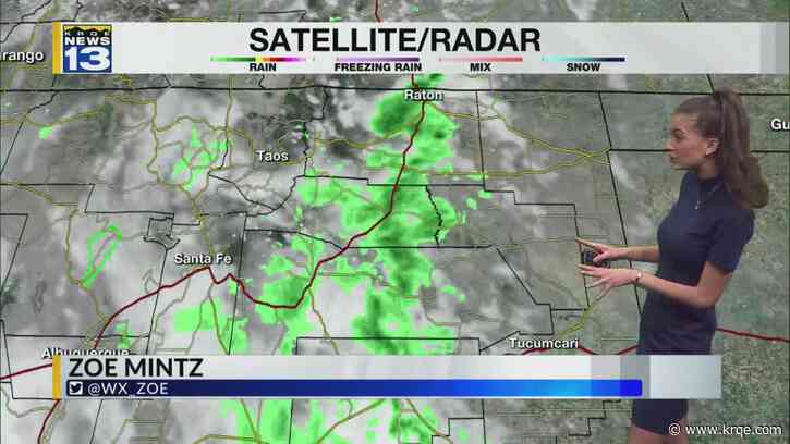 Clouds, winds, and unsettled conditions have arrived