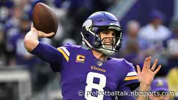 Vikings would “ideally” like to have next quarterback behind Kirk Cousins for a year