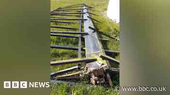 Sail falls off Blackpool's Grade II listed Little Marton Windmill