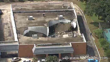 Roof Collapses at Business in Fort Lauderdale Amid Heavy Rainfall