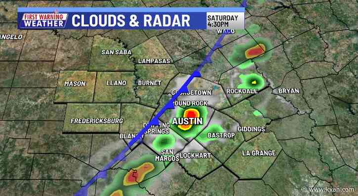 Getting hotter and more humid through Saturday afternoon