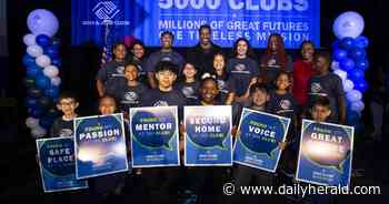 Denzel Washington visits South Elgin Boys &amp; Girls Club